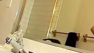 Str8Thugs.com - Skinny straight thug trims his pubes before masturbating with excitem