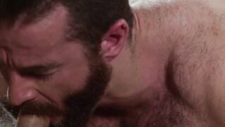 Brendan Patrick begs Wesley Woods and Link Parker to fuck him