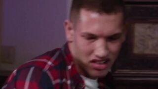 Brendan Patrick begs Wesley Woods and Link Parker to fuck him