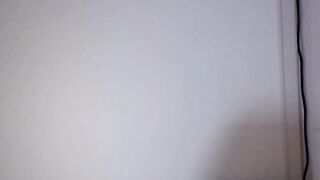 Japanese vixen pees repeatedly to top off her container