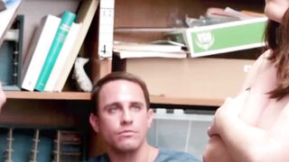ShopliftersPunished.com - Latina Veronica Vega fucks Jack Vegas while BF is watching