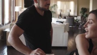 TS Korra Del Rio crams her cock in Dante Colles tight ass