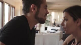 TS Korra Del Rio crams her cock in Dante Colles tight ass