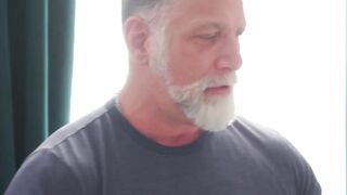 Daddy Rick Kelson roughly stffs Ryan Jacobs throat and ass