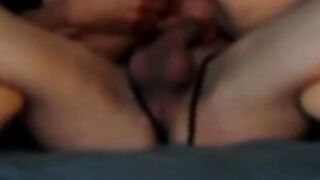 Italian MILF's Big Ass Cowgirl Ride Ends With Creampie