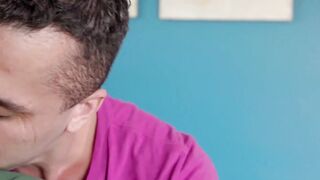 Laith Inkley pulls out to cum twice on tight hole