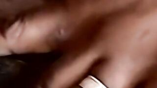 JoeSchmoeXXX.com - Amateur cums in black gay's mouth after trying first bareback eage