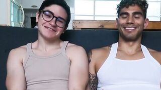 Hot Latino Twinks Suck & Fuck Hard Before Breeding" - #BoyPornPass