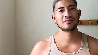 Alpha Alam Herrera hammers neighbor Vic Gioz's tight hole