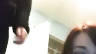 Amateur Softcore Pizza Dare on Webcam