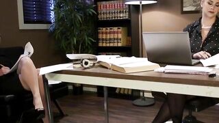 Bella Rossi Punishes Intern Summer Day