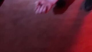 MuscleJockBound.com - Electroshock baton zaps Tyler Saint's plugged hole