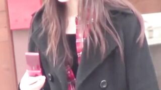 Spycam catches women buzzing a vibrator under short skirts