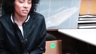 ShopliftersPunished.com - Busty teen Maya Morena pleasures officer Wrex Oliver dick a