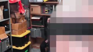 ShopliftersPunished.com - Busty teen Maya Morena pleasures officer Wrex Oliver dick a
