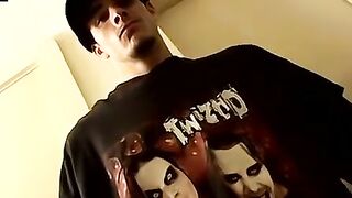 Str8Thugs.com - Athletic straight thug shows off his abs while jerking off with pride