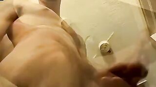 Str8Thugs.com - Athletic straight thug shows off his abs while jerking off with pride