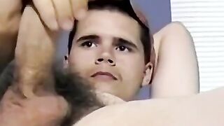 JoeSchmoeXXX.com - Homemade video of young amateur masturbating big dick solo with pr