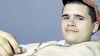 JoeSchmoeXXX.com - Homemade video of young amateur masturbating big dick solo with pr