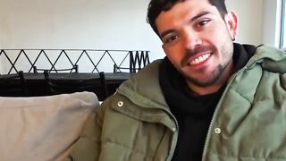 Charming Harry Star cums while riding Luke Gaudi's cock