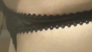 Cute Asian babe's masturbation filmed by a horny voyeur