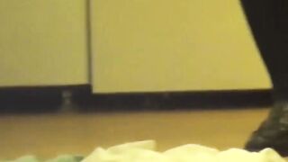 Naughty schoolgirls are peeing outside after school let out