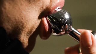 Bad boyfriend targets Francys Belles secret zones in her ass
