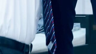 Enzo Rimenez sucking his bottom Dario Beck before anal hammering him