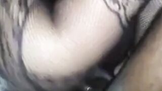 Black Amateur Creamy Pussy on Webcam POV