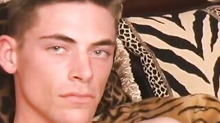 MilitaryHunk.com - Athletic military rookie strokes his hairy cock in a solo jack off