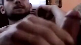 Expert mouth services cock before facial explosion