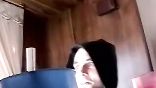 Expert mouth services cock before facial explosion
