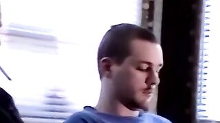 Expert mouth services cock before facial explosion