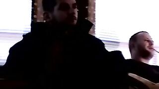 Expert mouth services cock before facial explosion
