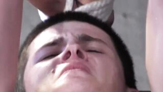 Tanner Jones new sub whimpers under dripping wax torment