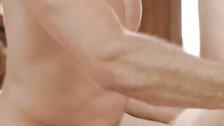 Nick Fitt and Shane Jackson kiss before anal pounding