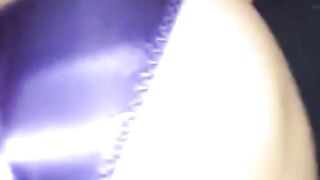 Amateur Hour in Purple Satin