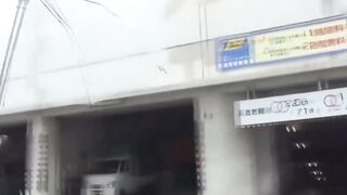 Young lady needs to pee as cameraman teases her playfully