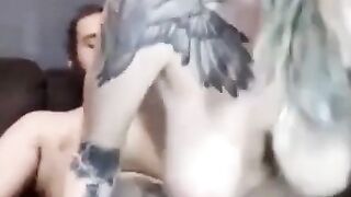 Amateur Babe with Big Natural Tits on Webcam