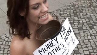 European Babe Public Bondage Sex