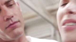 Vulnerable Casey Calvert Interrogated By Derrick Pierce In Leather Strait Jacket