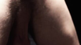 Felix Kamp slides glass dildo deep into Lane Coltens tight ass