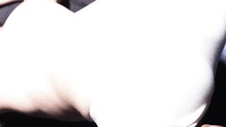 Felix Kamp slides glass dildo deep into Lane Coltens tight ass