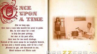 BRAZZERS - only back Door Delivery for Mail Woman Aletta Ocean
