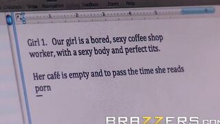BRAZZERS - Slutty Barista Samantha Saint Gets Fucked by Johnny Sins