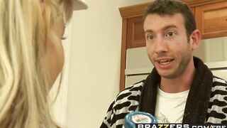 BRAZZERS Huge TITTIES inside Uniform, Briana Blair is Slutty Milk-woman
