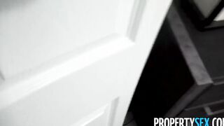 PropertySex - Small Goddess busts roommate sniffing her lingerie