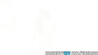 PropertySex - goddess Hispanic real estate agent thanks client with twat
