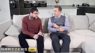 Brazzers - Big Boobed Wifey Jasmine Jae Jumps on her Hubby's Friend Long Dick