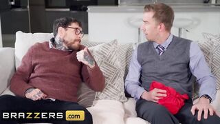 Brazzers - Big Boobed Wifey Jasmine Jae Jumps on her Hubby's Friend Long Dick